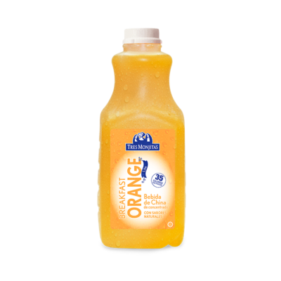 Bebida de China breakfast orange 59 oz Tres Monjitas lite
